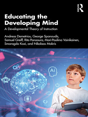 cover image of Educating the Developing Mind